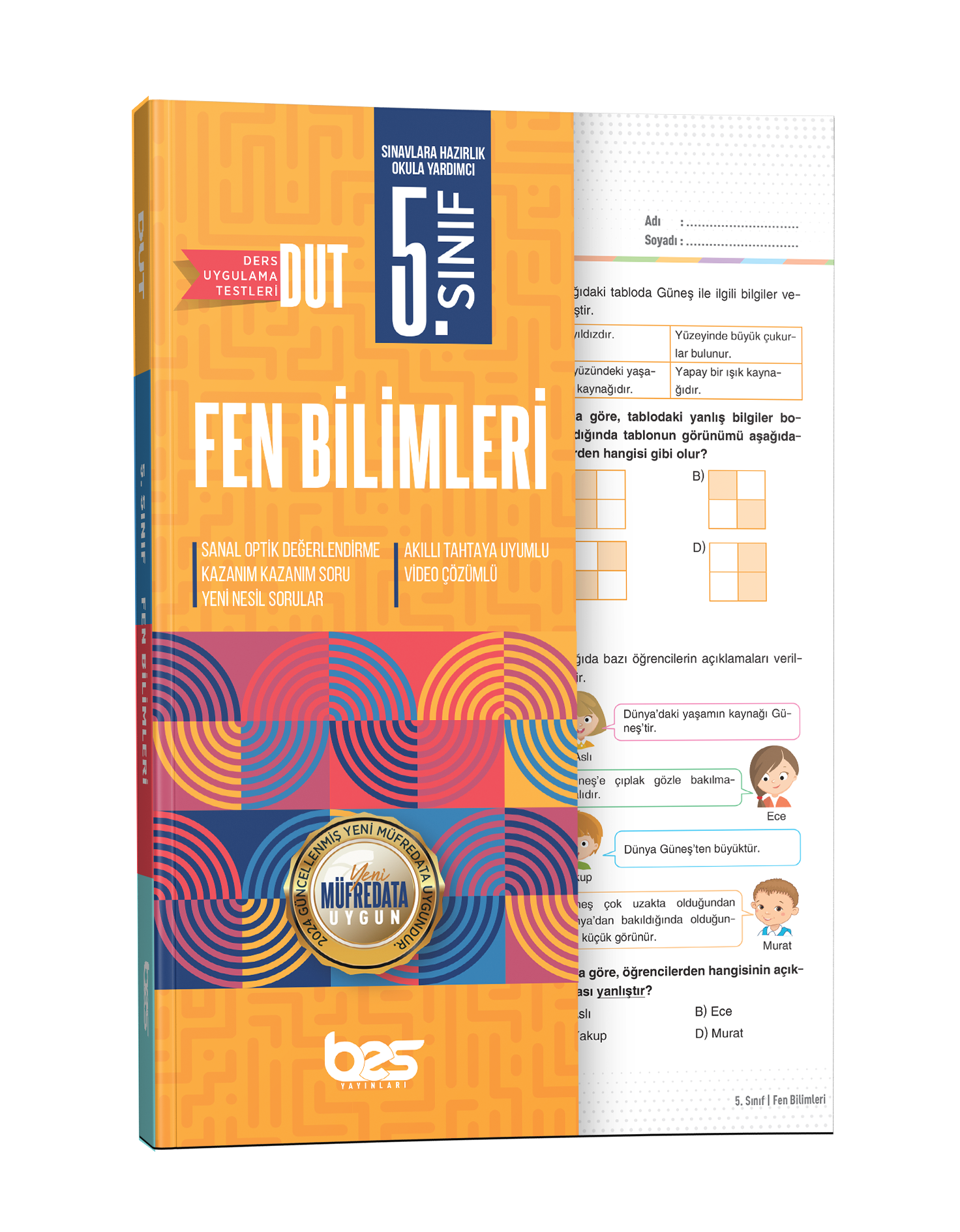 BES DUT 05.SINIF UYGULAMA TESTİ FEN BİLM- 2025-26